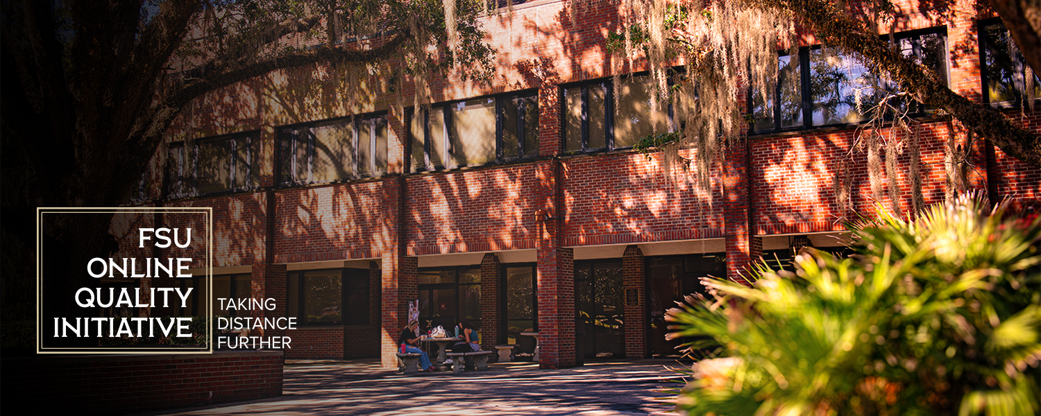 Exterior of FSU College of Communication and Information building