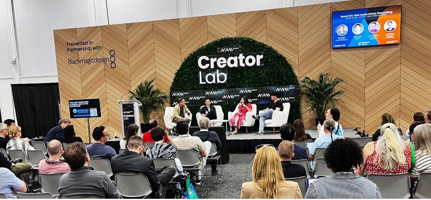 Picture of a Post|Production World traning conference panel
