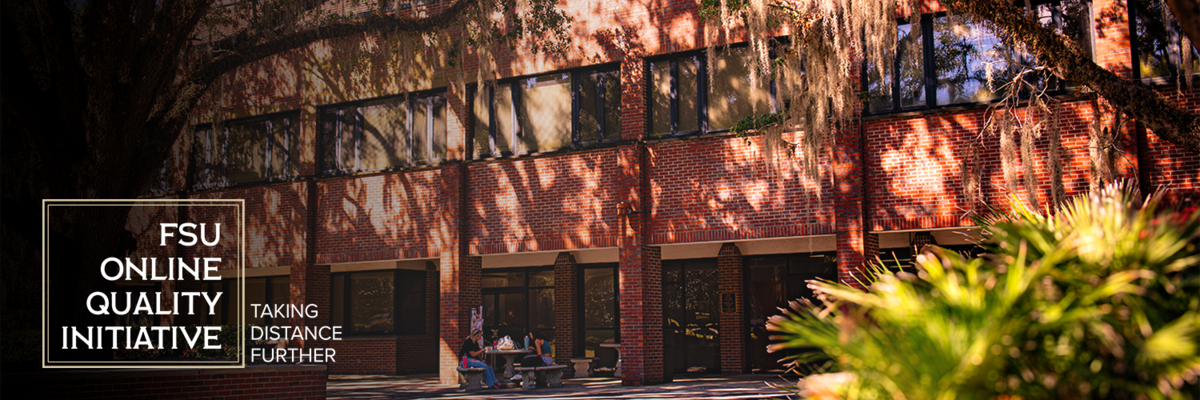 Exterior of FSU College of Communication and Information building