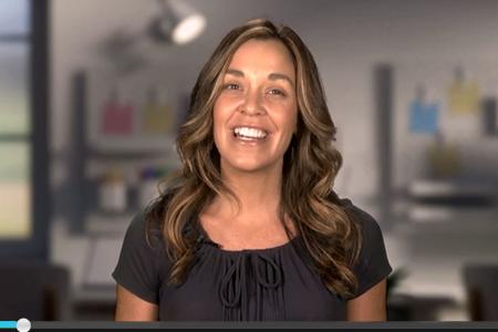 Screenshot of Dr. Katie Flanagan in course intro video