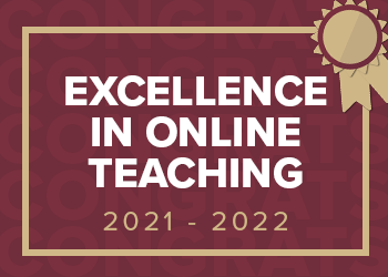 Excellence in Online Teaching graphic