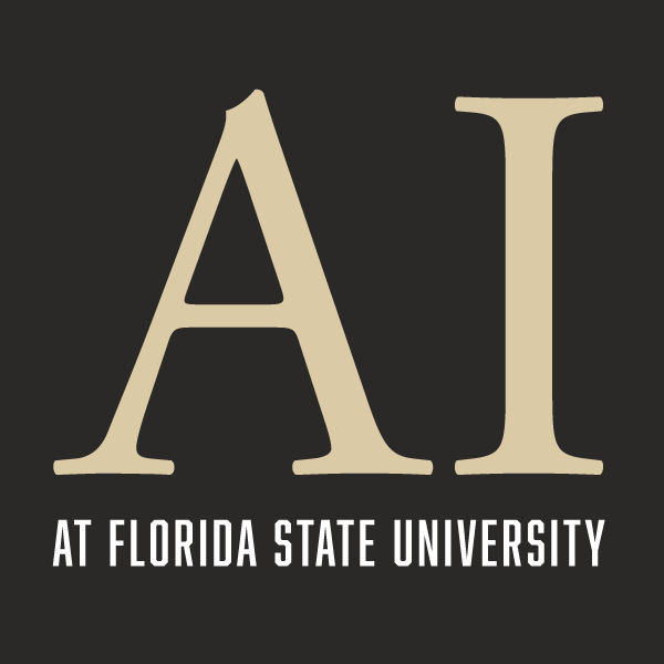 Graphic that says AI at Florida State University